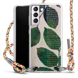 New Carry Case Transparent Stoff colourful/silber