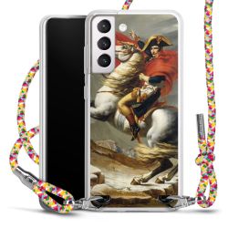 New Carry Case Transparent Stoff colourful/silber