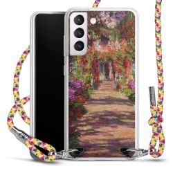 New Carry Case Transparent Stoff colourful/silber