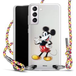 New Carry Case Transparent Stoff colourful/silber