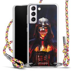 New Carry Case Transparent Stoff colourful/silber