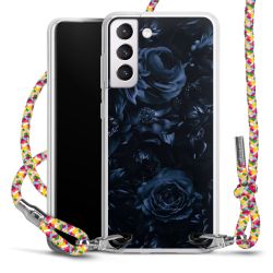 New Carry Case Transparent Stoff colourful/silber