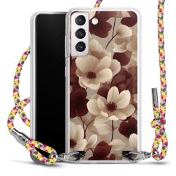 New Carry Case Transparent Stoff colourful/silber