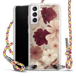 New Carry Case Transparent Stoff colourful/silber