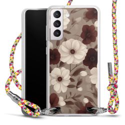 New Carry Case Transparent Stoff colourful/silber