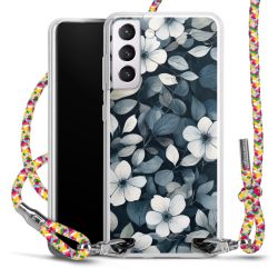 New Carry Case Transparent Stoff colourful/silber