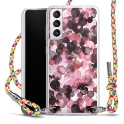 New Carry Case Transparent Stoff colourful/silber