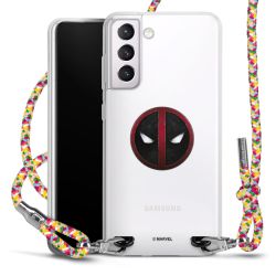 New Carry Case Transparent Stoff colourful/silber