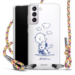 New Carry Case Transparent Stoff colourful/silber