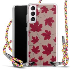 New Carry Case Transparent Stoff colourful/silber