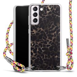 New Carry Case Transparent Stoff colourful/silber