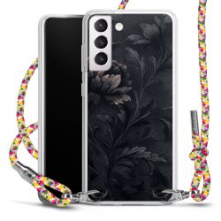 New Carry Case Transparent Stoff colourful/silber