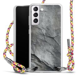 New Carry Case Transparent Stoff colourful/silber