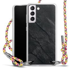 New Carry Case Transparent Stoff colourful/silber