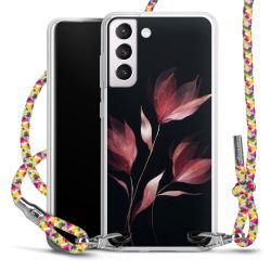 New Carry Case Transparent Stoff colourful/silber