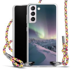 New Carry Case Transparent Stoff colourful/silber