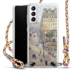 New Carry Case Transparent Stoff colourful/silber