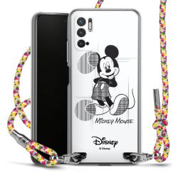 New Carry Case Transparent Stoff colourful/silber