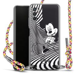 New Carry Case Transparent Stoff colourful/silber