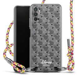 New Carry Case Transparent Stoff colourful/silber