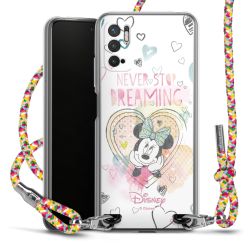 New Carry Case Transparent Stoff colourful/silber