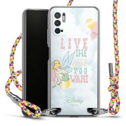 New Carry Case Transparent Stoff colourful/silber