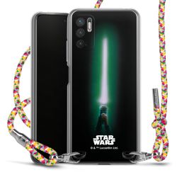 New Carry Case Transparent Stoff colourful/silber