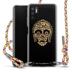 New Carry Case Transparent Stoff colourful/silber