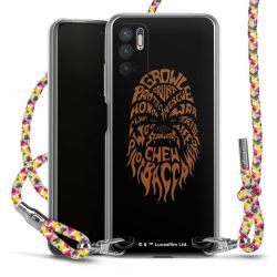 New Carry Case Transparent Stoff colourful/silber