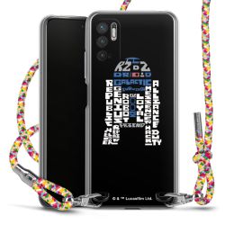 New Carry Case Transparent Stoff colourful/silber