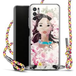 New Carry Case Transparent Stoff colourful/silber