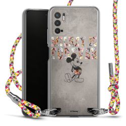 New Carry Case Transparent Stoff colourful/silber