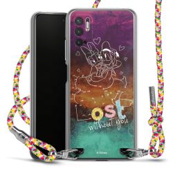 New Carry Case Transparent Stoff colourful/silber