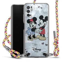 New Carry Case Transparent Stoff colourful/silber