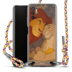 New Carry Case Transparent Stoff colourful/silber