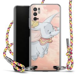 New Carry Case Transparent Stoff colourful/silber