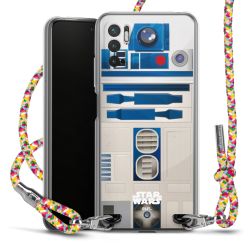 New Carry Case Transparent Stoff colourful/silber