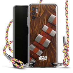 New Carry Case Transparent Stoff colourful/silber