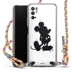 New Carry Case Transparent Stoff colourful/silber