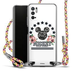 New Carry Case Transparent Stoff colourful/silber