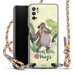 New Carry Case Transparent Stoff colourful/silber