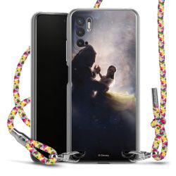 New Carry Case Transparent Stoff colourful/silber