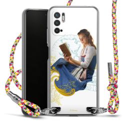 New Carry Case Transparent Stoff colourful/silber