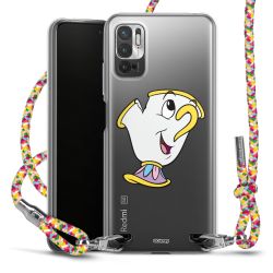 New Carry Case Transparent Stoff colourful/silber