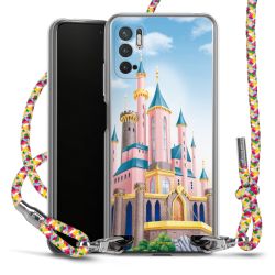 New Carry Case Transparent Stoff colourful/silber