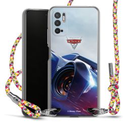 New Carry Case Transparent Stoff colourful/silber