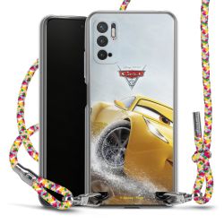 New Carry Case Transparent Stoff colourful/silber