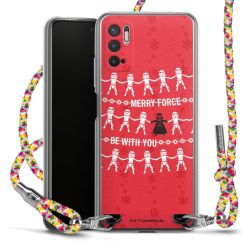 New Carry Case Transparent Stoff colourful/silber