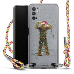 New Carry Case Transparent Stoff colourful/silber