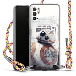 New Carry Case Transparent Stoff colourful/silber